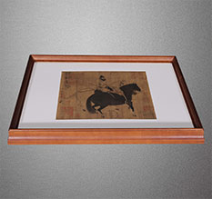 浉河书画装裱配框服务案例