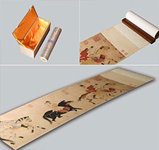 浉河馆藏书画复制博物馆书画复制服务