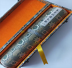 浉河书画装裱案例